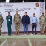 Destrucción de Armamento Asegurado Refuerza la Paz y Seguridad en Tuxpan