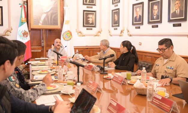 Mesa de Coordinación Estatal de Construcción de Paz y Seguridad del 27 de noviembre