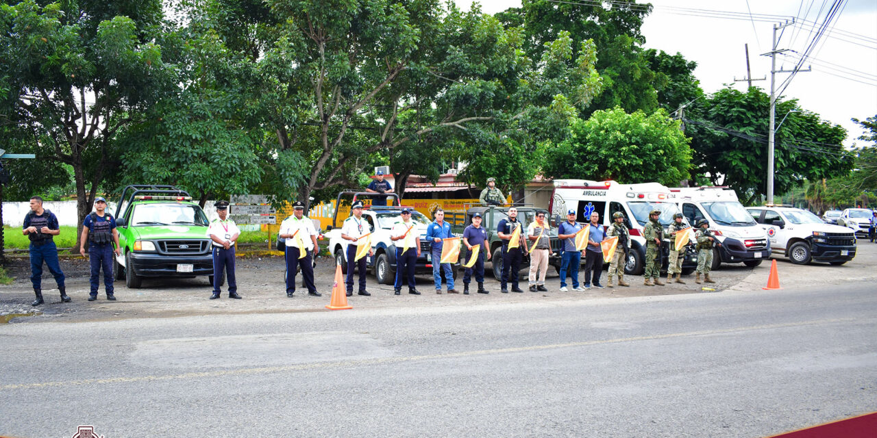Esta mañana dio inicio oficialmente el Operativo Guadalupe–Reyes 2025 en Naranjos Amatlán