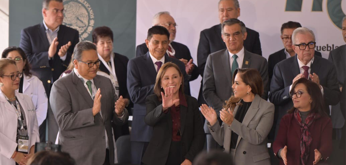 Gobernadora Rocío Nahle participa en la 116 Asamblea Ordinaria del IMSS