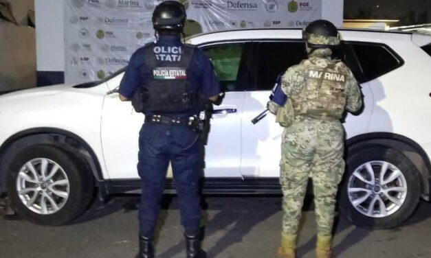 Logra SSP detención de 18 personas, aseguramiento de estupefacientes y recuperación de vehículos robados