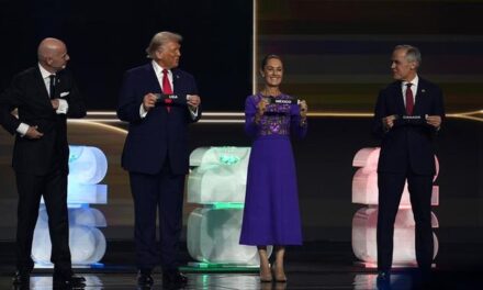 Presidenta Claudia Sheinbaum participó en el sorteo FIFA 2026