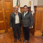 Alcalde de Cerro Azul se reúne con el Secretario de Gobierno