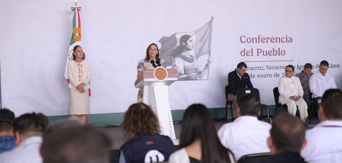 Con humanismo y coordinación, junto a la presidenta Claudia Sheinbaum, Veracruz consolida la paz, el bienestar y el desarrollo
