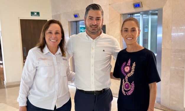 Daniel Cortina recibe a la presidenta Claudia Sheinbaum y a la gobernadora Rocío Nahle en Tuxpan
