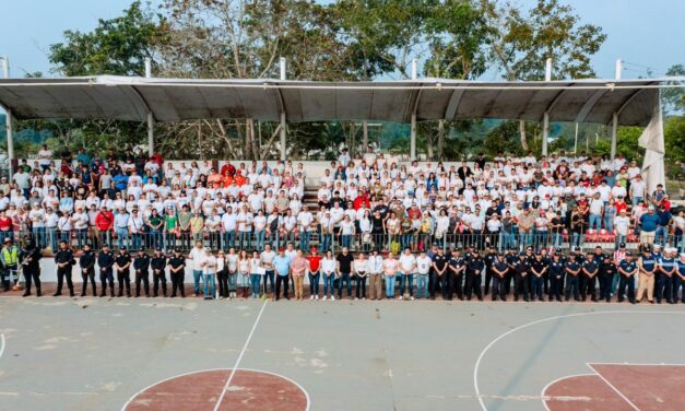 Gobierno y ciudadanía unen esfuerzos para recuperar la Unidad Deportiva “Enrique Valdez Constantino”