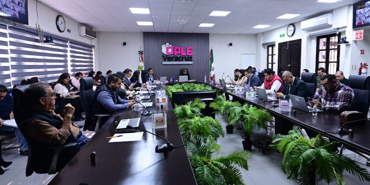 OPLE Veracruz aprobó los formatos y diseños de la documentación electoral, para el Proceso Electoral Local Extraordinario 2026 en el municipio de Tamiahua