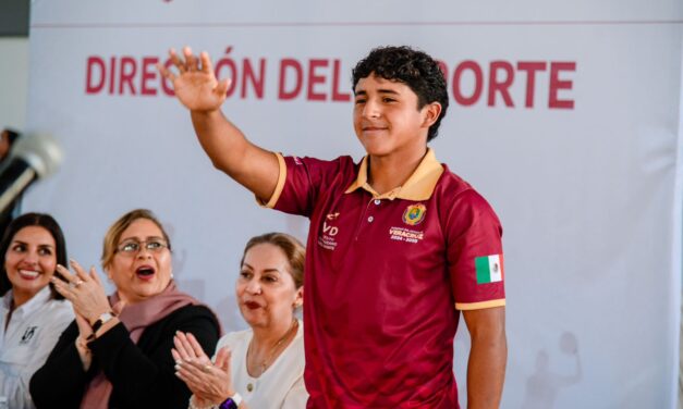 Tuxpan abanderó a sus atletas rumbo a las eliminatorias de la Olimpiada CONADE 2026