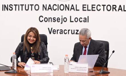 INE y OPLE Veracruz firman plan para promover la participación ciudadana en Tamiahua